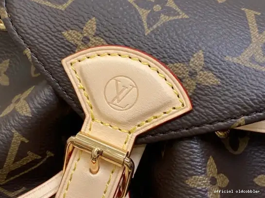 Official oldcobbler LOUIS MONTSOURIS-24*25*12CM VUITTON 0521